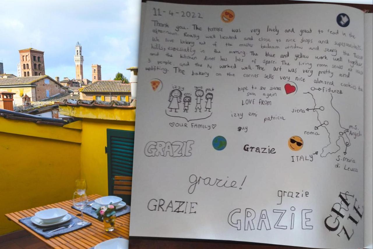 شقة Un Terrazzo Sulla Magia سيينا المظهر الخارجي الصورة